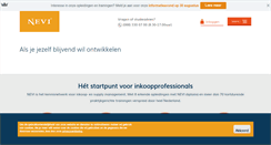 Desktop Screenshot of nevi.nl